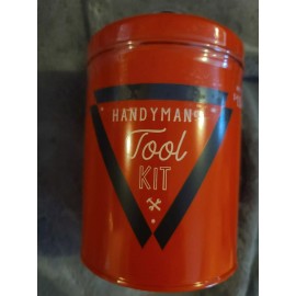 Adventure Out There Handyman Tool Kit 36 Pc Set in Tin Storage Container NEW