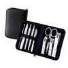 Three Seven Nail Clippers Set Silver 9pcs TS800C Clipper Nail