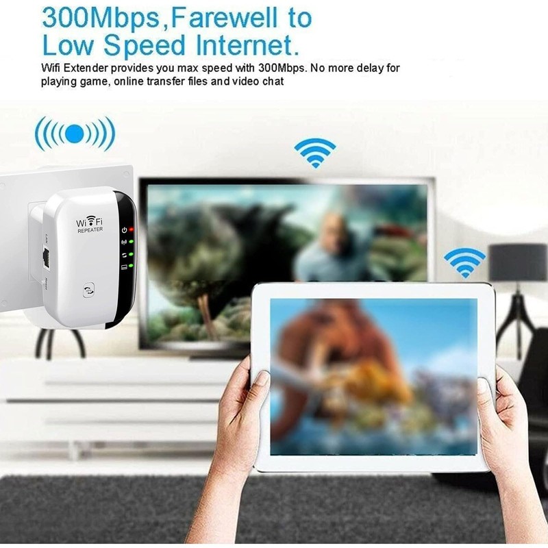AnnuoYi WiFi Extender,WiFi Repeater,Signal Booster Up to 3000sq Ft and