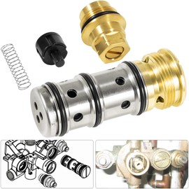 12318 Stop-Check Valve Kit & 1423 Balancing Spool Perfectly Fits for Moen One-Handle Tub and Shower Faucets Yellow, Black