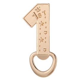 Cesdai 24 pcs My 1st Birthday Party Favor 1st Birthday Party Supplies Decoration for Boy 1 Bottle Opener First Anniversary Wedding Party Souvenir Return Gift Party Favor for Guest (Blue)