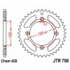 JT Sprockets/JT Yamaha YZ85 Large Wheel 02-15 JT and JT