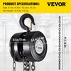 VEVOR Hand Chain Hoist 1 Ton 2200 Lbs Capacity 10