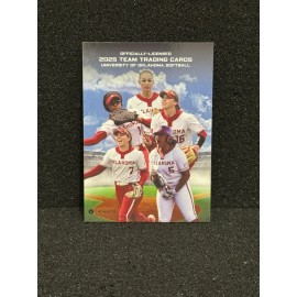 Oklahoma Sooners Softball 2025 Onit Athlete Base Set 19 Cards.