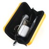 ASUNFO Yellow Hard Shell Cosmetics Case Carrying Hard Bag for