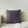 GONOVE Velvet Cushion Covers 45X45cm Soft Decorative Purple Throw Pillow
