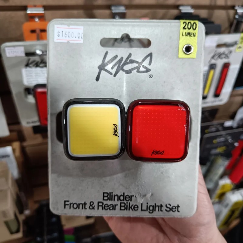 Knog Blinder Square Twinpack - Set De Luces Para Bicicleta