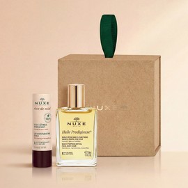 Nuxe Bestselling Gift Set (Dry Oil 30ml + Reve de Miel Lip Balm 4g) (Warm) (2604)