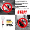 5 PCS Golf Ball Tees ，Magnetic Golf Tees 360° Rotation,Magnetic