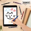 SOMCO - Pack Of 6 Ballpoint Pens With Stylus Tip