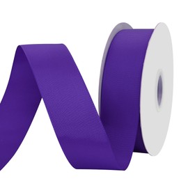 BVIEAKD 40mm x 45m Purple Grosgrain Ribbon Purple Ribbon for Gift Wrapping Very Suitable for Weddings Decoration Bouquet Arts Craft Sewing Hair Bow Invitation