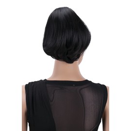 PRETTYSHOP BUN Up Do - Extensiones de pelo con cinta para coleta, color negro y marrón # 3 H402