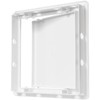 8" x 8" White Plastic Access Panel. Service Shaft Door