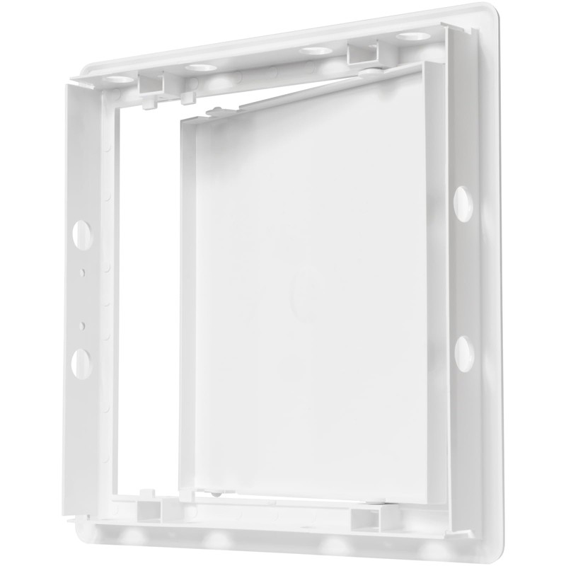8" x 8" White Plastic Access Panel. Service Shaft Door