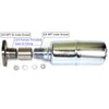 Straight Exhaust With Muffler for: Predator 79cc 3HP