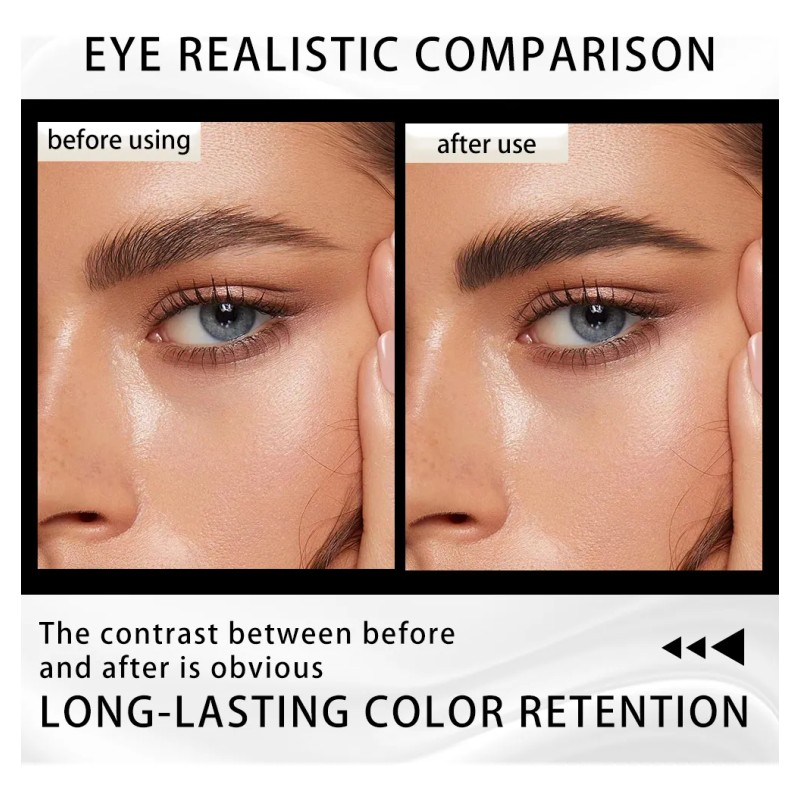 Gel Tinte De Henna Semipermanente Para Cejas Y Pestañas