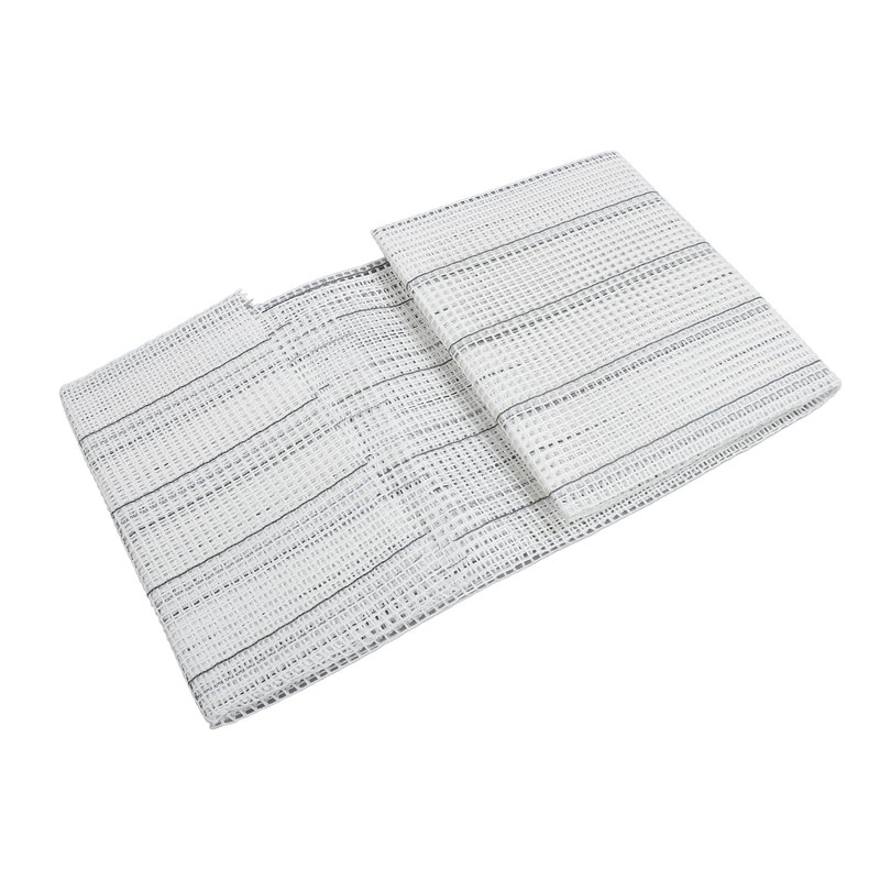 HERCHR Latch Hook Canvas,Rug Making Canvas Latch Hooking Mesh Fabric