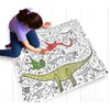 EggNogg Colour-in Poster - Dinosaurs