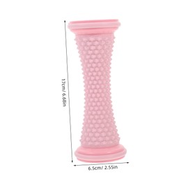 FRCOLOR 2pcs Portable Foot Massage Roller Durable Tpr Muscle Massager Tool for Foot Relief Ergonomic Design for Heel Arch Convenient for Home Travel Use