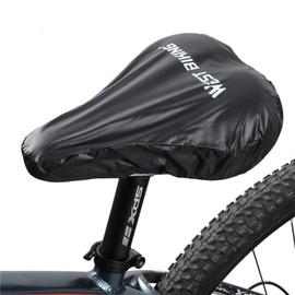 CTForest Pack of 2 Black Saddle Protectors Waterproof Bicycle Bicycle Saddles to Protect Bicycles from Rain and Dust