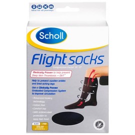 Scholl Buy Scholl Flight Socks Mens 9 to 12 Black Online