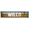 WILCO Rectangle Painted Wood Look Decal Bumper Sticker for use