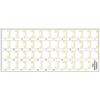 THAI KEYBOARD DECALS with YELLOW LETTERING TRANSPARENT BACKGROUND