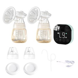 Electric Breast Pump Automatic Strong Suction Double Sided, Portable, Quiet Pump