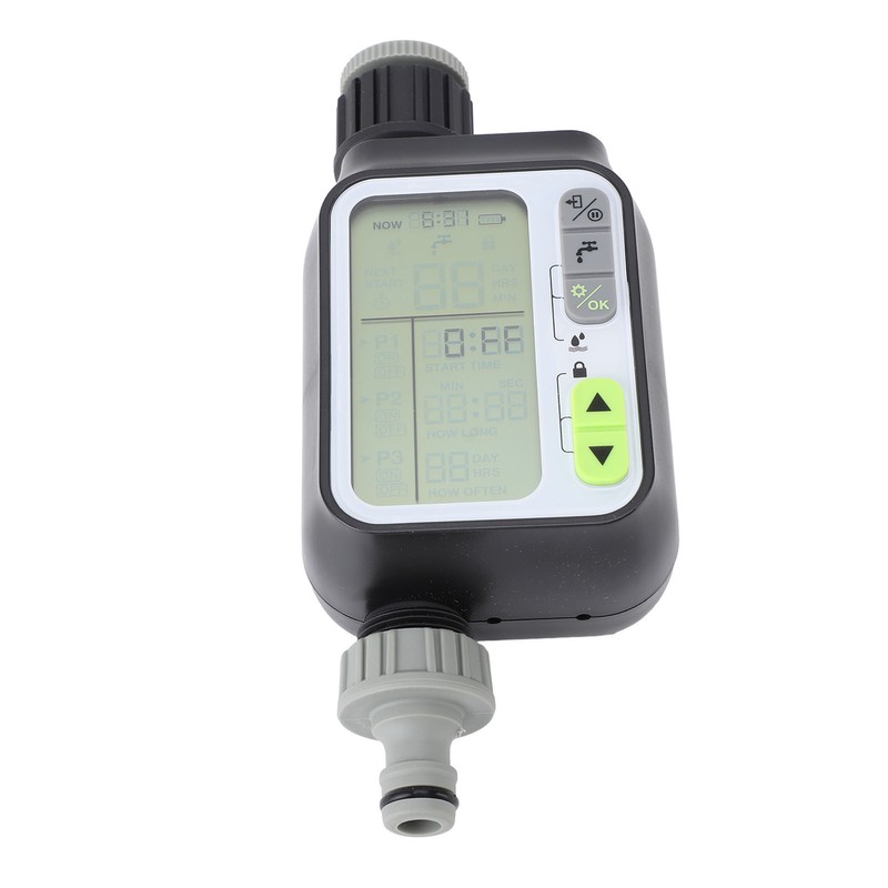 Sprinkler Timer for Garden Hose ABS PC IPX5 Programmable Rain