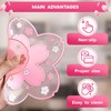 2Pcs Cherry Blossom Coasters for Coffee Table - Heat Resistant