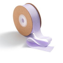 MORSUNBELA Gift Ribbon Lilac Ribbon Purple Chiffon Ribbon1 Inch x 25 Yd Sewing Ribbons Wedding Gift Ribbon Bows for Gift Wrapping