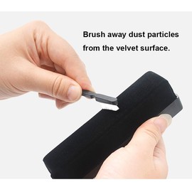 Premium Vinyl Record Cleaner Kit - Vinyl Records Cleaning Kit for Records Albums-Includes Soft Velvet Record Brush, Cleaning, Stylus Brush, Brush for Velvet