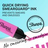 SHARPIE Clear View Resaltadores, punta de cincel, colores surtidos, 4