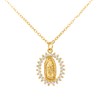 Collar con Medalla de la Virgen de Guadalupe - Collar
