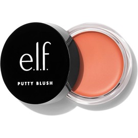e.l.f. Putty Blush, Creamy & Ultra Pigmented Formula, Infused with Argan Oil & Vitamin E, Bahamas, 0.35 Oz (10g)