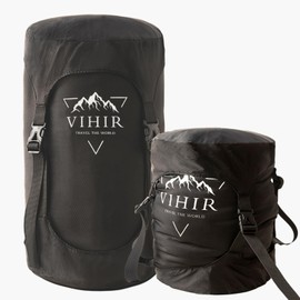 Compression Sack,Compression Stuff Sack, Water-Resistant & Ultralight Sleeping Bag Stuff Sack - Space Saving Gear for Camping, Hiking