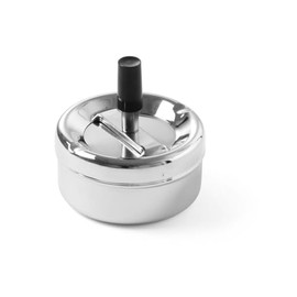 HENDI Ashtray with push button, ⌀90x(H)45 mm