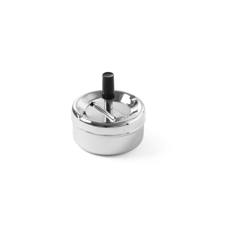 HENDI Ashtray with push button, ⌀90x(H)45 mm