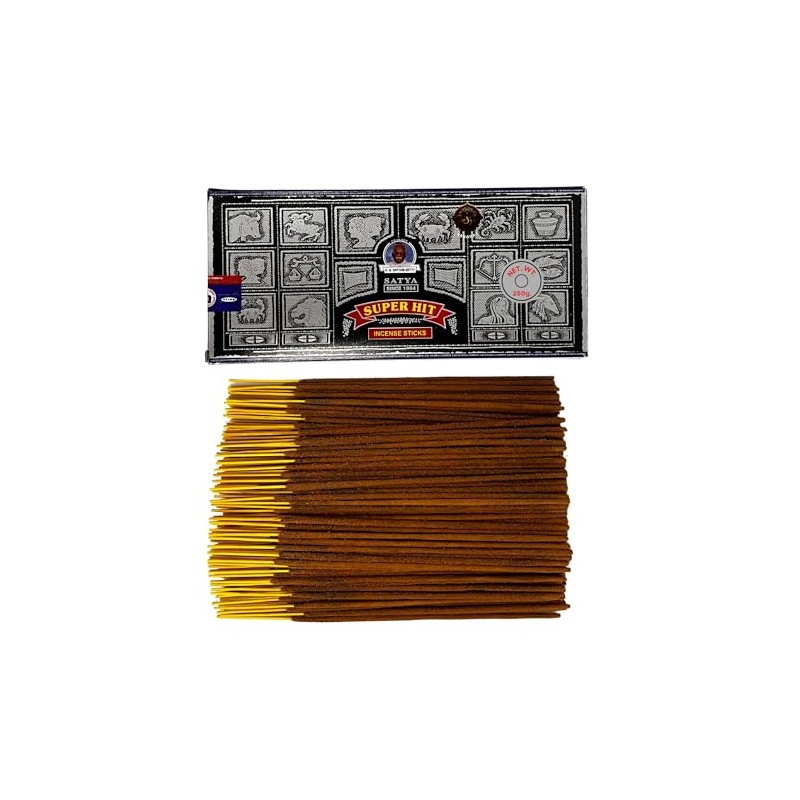 Satya Super Hit Incense Sticks 1 Pack 250g Aromatherapy Meditation