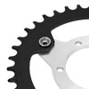 104BCD Electric Bike Chainring and Adapter 38T Aluminum Alloy CNC