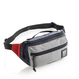 Miquelrius - Belt Bag with Two Compartments, Durable Plastic Zips, Metal Handles, Adjustable Strap, Click Closure, 220 x 110 x 30 mm, Rider Blue, Multi-Coloured, 220 x 110 x 30 mm, Rider, Colourful,