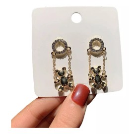 KH Aretes Osito Oso Mujer Moda Regalo Amiga Novia Mamá
