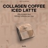Bulk Collagen Coffee, High Protein, Iced Latte, 500 g
