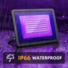 3 Pack 200W LED Black Lights, Blacklight Flood Light with