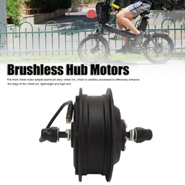 Sorandy 48V 500W Electric Scooter Hub Motor, Front Drive Scooter Wheel Motor Brushless Geared Hub Motor Waterproof Ebike Conversion Kit Rear Wheel Hub Motor for Mountain