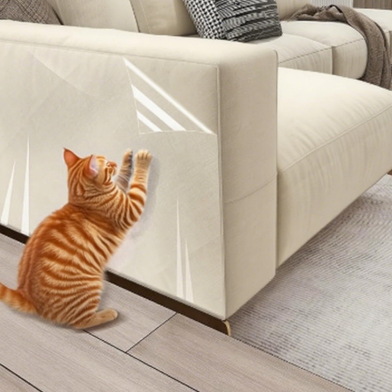 Clear Contact Paper Roll Self-Adhesive Kitchen Backsplash Wall Protector 23.6in