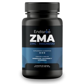 ZMA | Zinc, Magnesio y Vitamina B6 | Apoyo para Recuperación Muscular, Descanso y Rendimiento Deportivo | Suplemento sin Aditivos