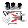 SCITOO Piston ring compressor tool Service Set,auto Engine Motor Cleaning