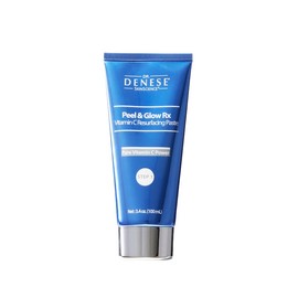 Dr. Denese Peel & Glow Rx Vitamin C Face Paste & AHA Peel Drops Set - Skin Care Exfoliating Peel Kit for Brighter, Smoother Looking Skin - Dual-Action Facial Treatment - Clean Skin Care - Cruelty-free