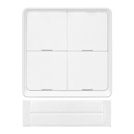 ANCLLO Zigbee Smart Switch Wireless Light Switch 12 Scene Switch Compatible with MOES/Smart Life/Tuya App